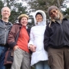 ARTB Halloween 2010 @ Doe Bay (l to r): Court Crawford, Susan Peck, Sura Charlier, Alan