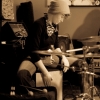 Sarah workin' the Cajon